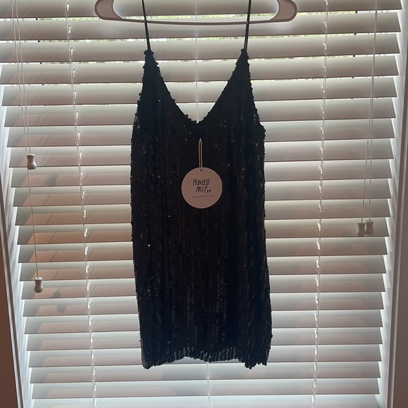 Princess Polly Black Mini Dress - Picture 3 of 5
